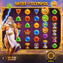 SlotsPalace - Gates of Olympus Slot - Multiplier Features