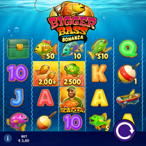 SlotsPalace - Bigger Bass Bonanza Slot - Play Now